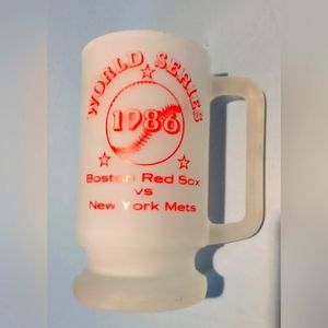 Boston Red Sox glass mug